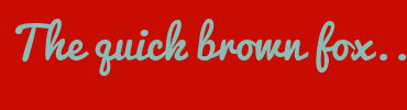 Image with Font Color 8BBCB8 and Background Color C80C01